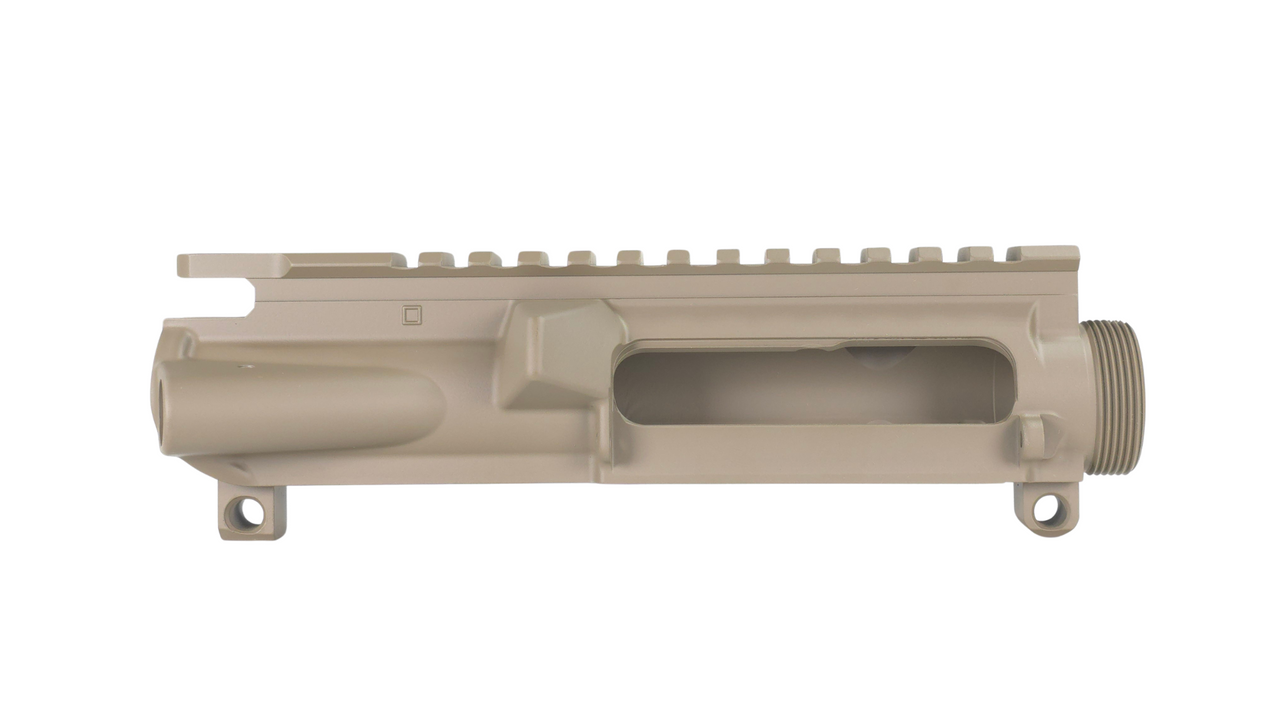 AR-15 Stripped Upper Receiver | Big Bore XL | 458 Socom | FDE Flat Dark Earth
