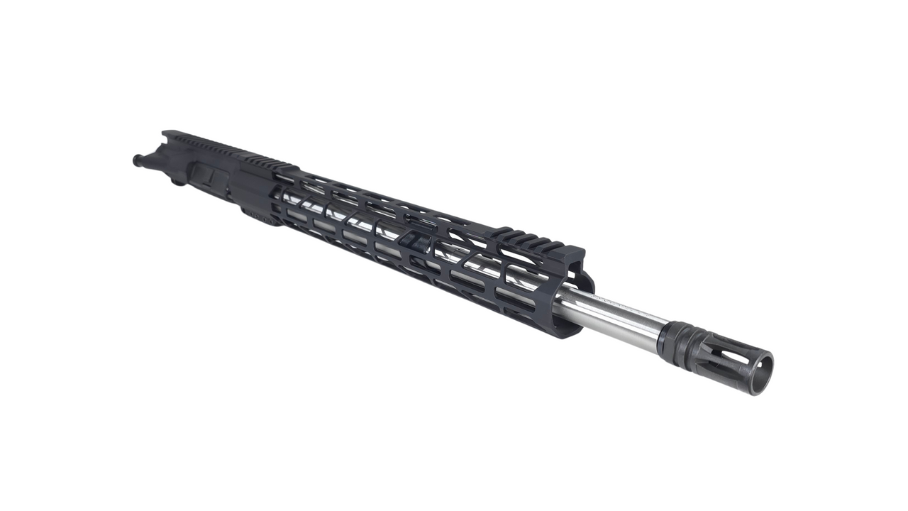 18" 6.5 Grendel AR-15 Upper Assembly |  SHAW Barrel | 1x8 SS Mid Length HBAR Barrel | 15" MLOK Rail