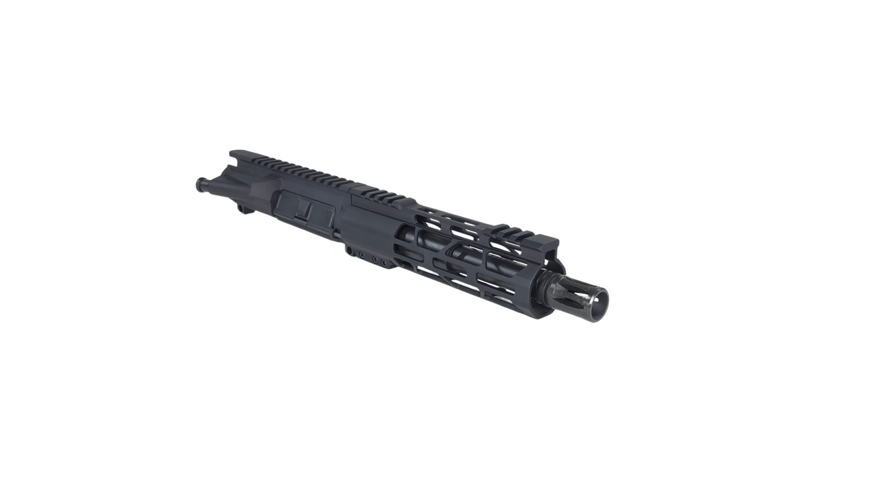 8" 9mm AR-15 Upper Assembly | AR-9 | 1x10 CMV Parkerized HBAR Barrel | 7" MLOK Rail