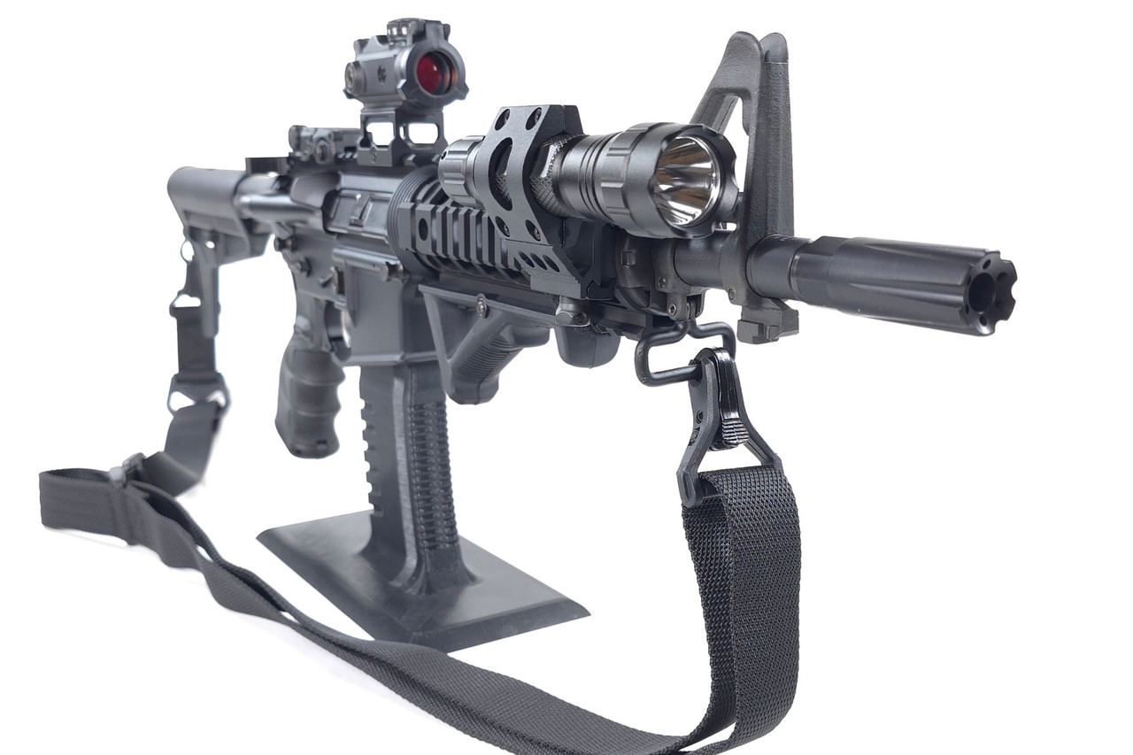 10.5" 5.56 NATO AR-15 Pistol |  Bugout Bundle | Anderson Mfg |1x7 CMV Carbine Length M4 Barrel | 7" Quad Rail