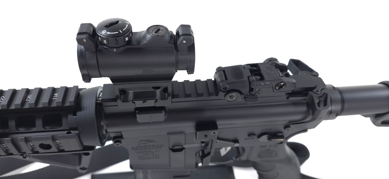 10.5" 5.56 NATO AR-15 Pistol |  Bugout Bundle | Anderson Mfg |1x7 CMV Carbine Length M4 Barrel | 7" Quad Rail