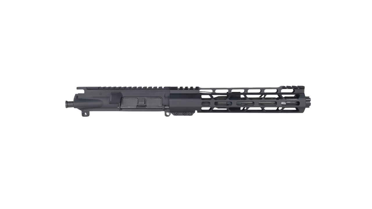 8.5" 5.56 NATO AR-15 Upper Assembly | 1x7 CMV Parkerized Carbine M4 Barrel | Linear Compensator | 10" MLOK Rail