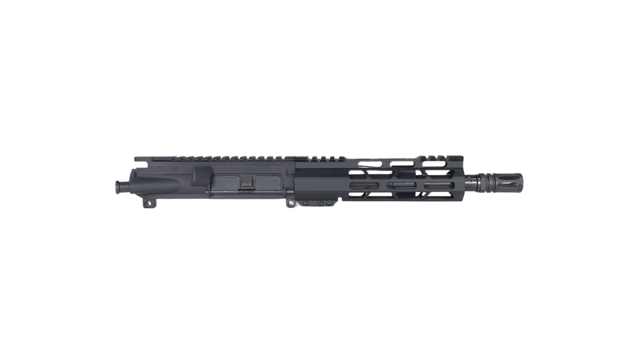 8.5" 300 Blackout AR-15 Upper Assembly | 1x8 CMV Parkerized Carbine HBAR Barrel | Flash Hider | 7" MLOK Rail