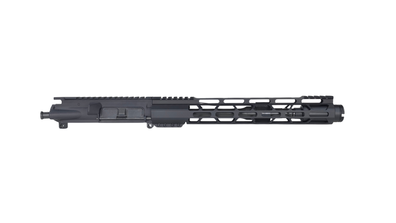 10.5" 5.56 NATO AR-15 Upper Assembly | 1x7 CMV Parkerized Carbine M4 Barrel | Flash Cone | 12" MLOK Rail