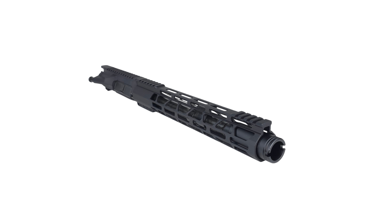 10.5" 5.56 NATO AR-15 Upper Assembly | 1x7 CMV Parkerized Carbine M4 Barrel | Flash Cone | 12" MLOK Rail