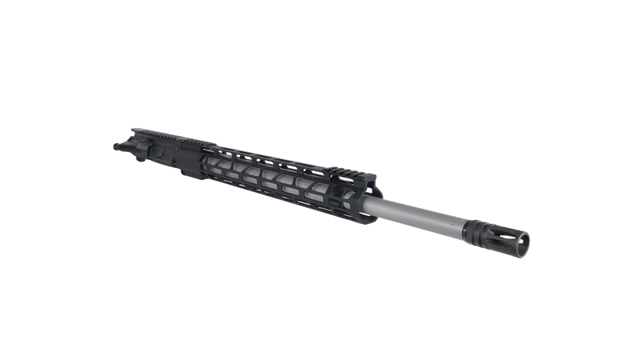 20" 6.5 Grendel AR-15 Upper Assembly |  SHAW Barrel | 1x8 SS Rifle Length HBAR Barrel | 15" MLOK Rail