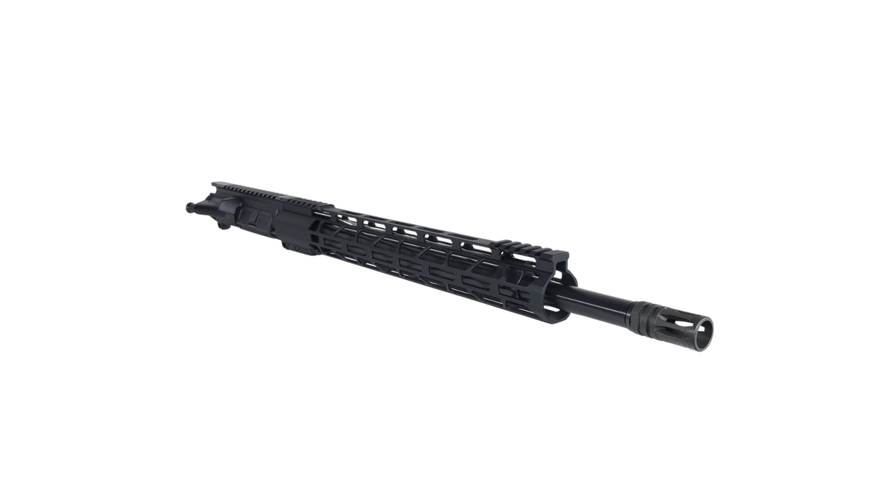 18" 22 ARC AR-15 Upper Assembly | Ballistic Advantage | 1x7 SS Rifle Length HBAR Barrel | Flash Hider | 15" MLOK Rail