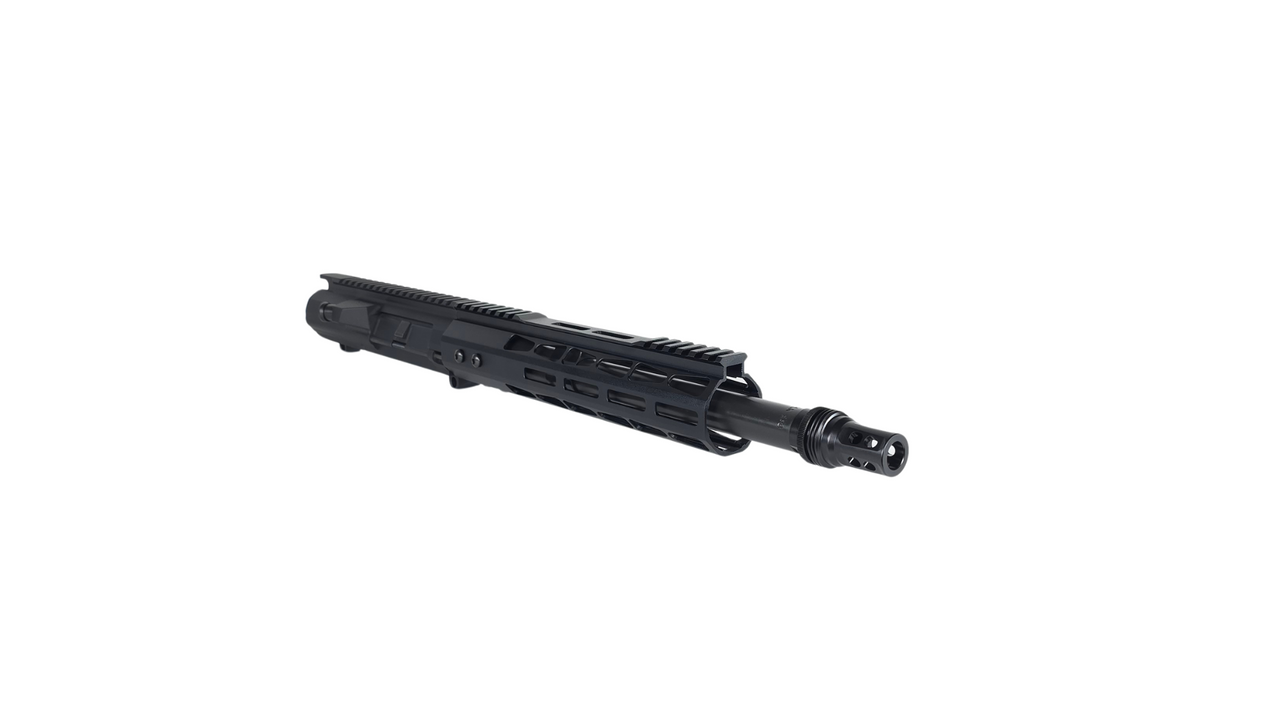 12.5" 8.6 Blackout AR-10 Upper Assembly | Kaw Valley ASR Break | 1x3 CMV Pistol Length HBAR Barrel | 10" MLOK Rail