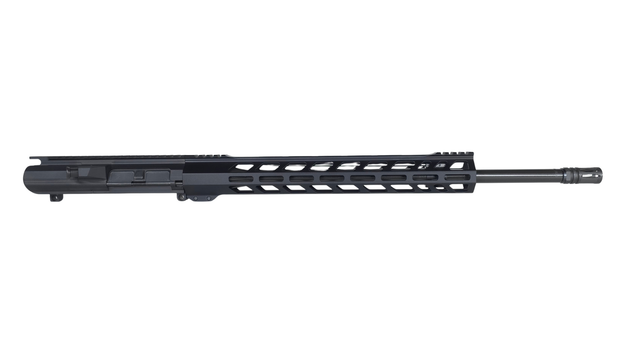 20" 308 AR-10 Upper Assembly | 1x10 CMV Rifle Length HBAR Barrel | A2 Flash Hider | 15" MLOK Rail