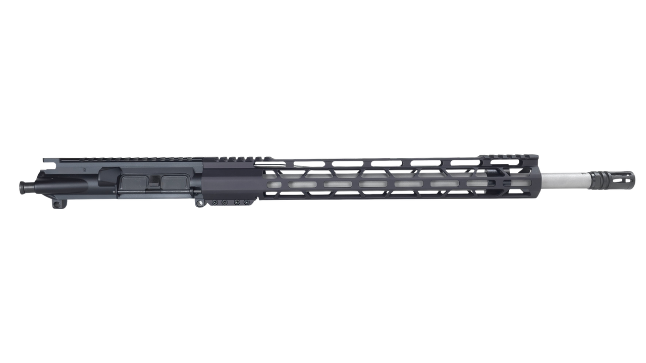 18" 6.5 Grendel AR-15 Upper Assembly | SHAW Barrel | 1x8 SS Rifle Length HBAR Barrel | 15" MLOK Rail
