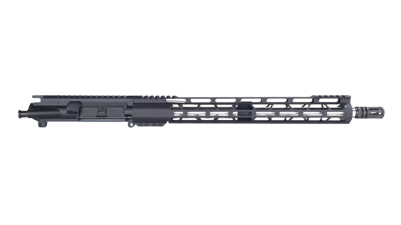 16" 350 Legend AR-15 Upper Assembly |  SHAW Barrel | 1x16 SS Carbine Length HBAR Barrel | A2 Flash Hider | 15" MLOK Rail