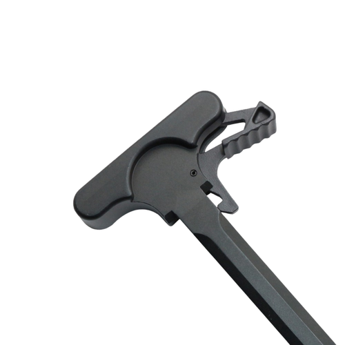 AR-15 Charging Handle with Gen 4 Tactical Extended Steel Latch 7075-T6 Aluminum Black Hardcoat Anodized Finish