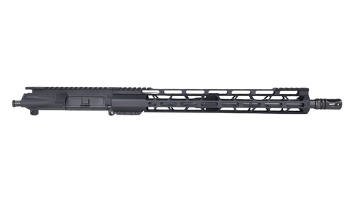 16" 5.56 NATO AR-15 Upper Assembly | 1x8 CMV Parkerized Carbine M4 Barrel | Flash Hider | 15" MLOK Rail