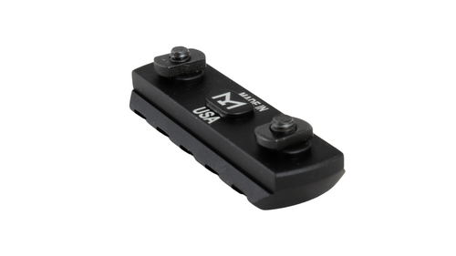 5-Slot M-LOK Picatinny Rail Section Attachment for Ar-15 Handguard | Black