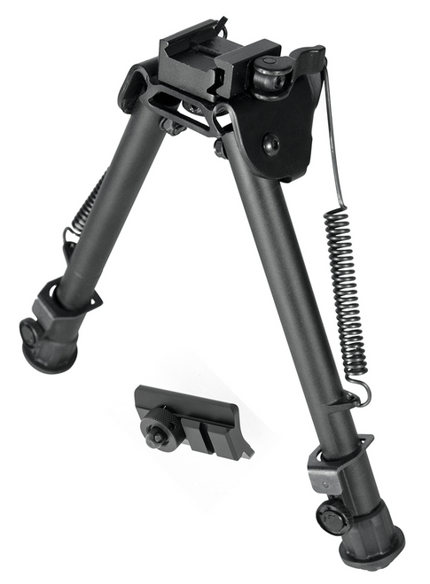 UTG Tactical OP Bipod | QD Lever Mount | Height 8"-12.4" | Black TL-BP88Q