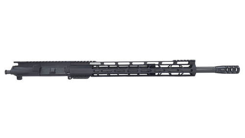 18" 450 Bushmaster AR-15 Upper Assembly | 1x24 CMV Parkerized Mid Length HBAR Barrel | Compensator | 15" MLOK Rail