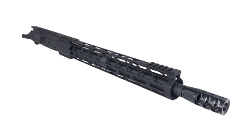 16" 458 Socom AR-15 Upper Assembly | Tromix | 1x14 CMV GunKote Carbine Length HBAR Barrel | Compensator | 15" MLOK Rail