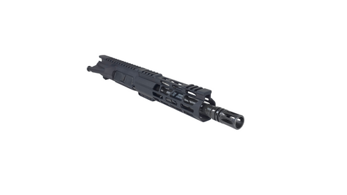 8.5" 5.56 NATO AR-15 Upper Assembly | 1x7 CMV Parkerized Carbine M4 Barrel | Flash Hider | 7" MLOK Rail