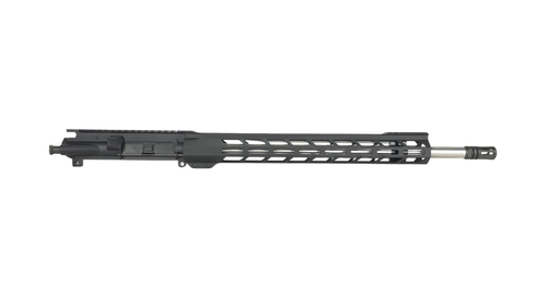 18" 22 ARC Barreled Upper Assembly - SHAW Barrel - 1x7 Stainless Steel Rifle Length HBAR Barrel - Flash Hider - 15" MLOK Rai