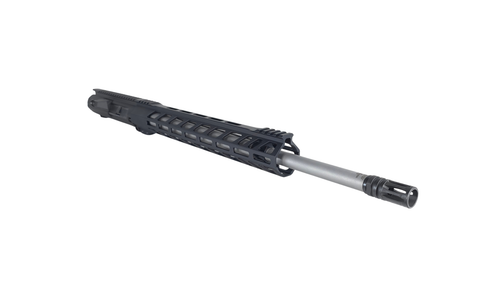 20" 25 Creedmoor AR-10 Upper Assembly | SHAW Barrel | 1x7.5 MATTE SS Rifle Length HBAR Barrel | A2 Flash Hider | 15" MLOK Rail