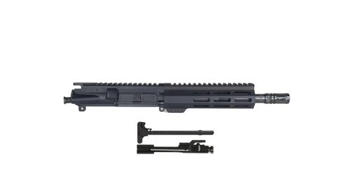 8.5" 300 Blackout Complete Upper with BCG and Charging Handle | 1x8 CMV Parkerized Pistol HBAR Barrel | Flash Hider | Flat Top 7" MLOK Rail