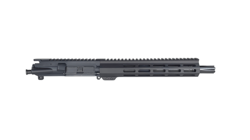 10.5" 300 Blackout Upper for AR-15 | 1x8 CMV Parkerized Pistol HBAR Barrel | Flash Hider | Flat Top 10.5" MLOK Rail | Linear Comp