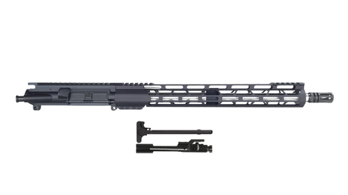 16" 350 Legend Complete Upper with BCG and Charging Handle |  SHAW Barrel | 1x16 SS Carbine Length HBAR Barrel | A2 Flash Hider | 15" MLOK Rail