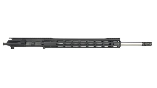 20" 204 Ruger AR-15 Barreled Upper Assembly | SHAW Barrel | 1x12 SS Rifle HBAR Barrel | Flash Hider | 15" Ultra Light MLOK Rail