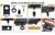 UTG Tactical OP Bipod | QD Lever Mount | Height 8"-12.4" | Black TL-BP88Q