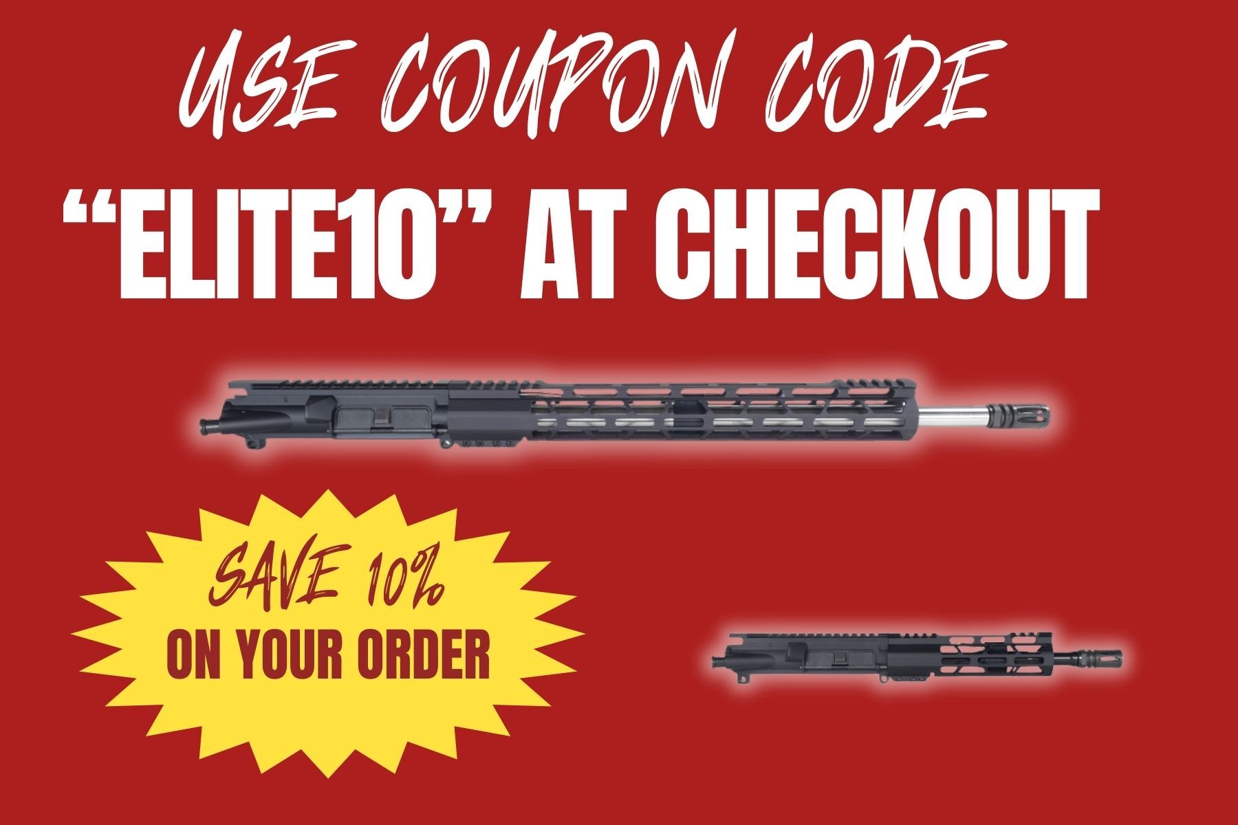 Precision machined, custom made AR-15 Uppers with accurate, reliable AR-15 barrels.