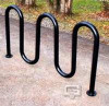 5' 3" Loop-Style Bike Rack, 7 Bikes, Powder Coated (Not in Catalog)