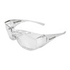 Black Knight Overguard Eyewear Institutional Clear Black Eyeguard (BLA-AC123L)