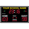 9750 Electronic Basketball Scoreboard 4'x 6 1/2' (9750)