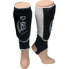 D-Gel Slip On Shin Guards with elastic band and ankle protection