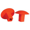 Orange Rubber Anchor Plug