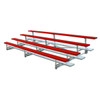 4 Row 15' Low Rise Bleacher - Specify Color (A-LR0415C)