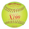 MAC 12" YELLOW FAST PITCH SOFTBALL