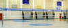 Collegiate One-Court Volleyball System