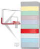 Pro-Mold Backboard Padding, Scarlet, Pair