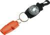 Orange Micro Whistle and Adventure Light