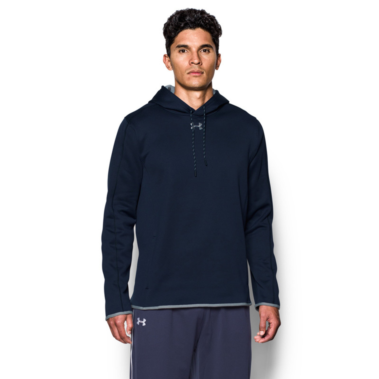 ua double threat armour fleece hoody