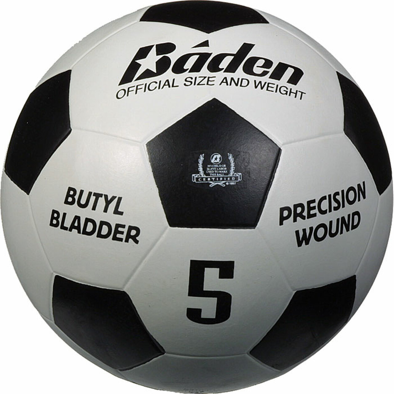 Baden Deluxe Rubber Size 5 Soccer Ball Camps, Resorts, Park & Rec
