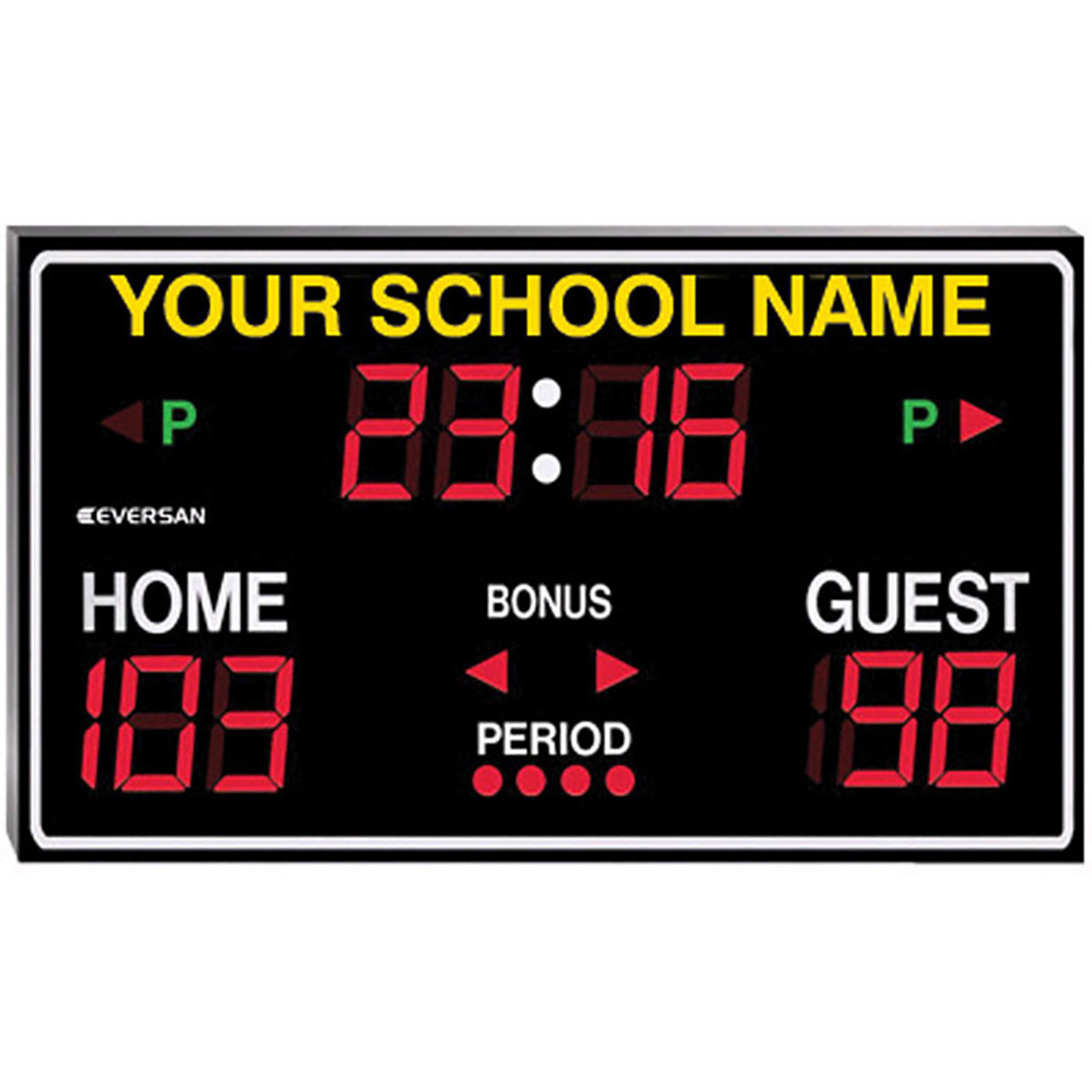 9750 Electronic Basketball Scoreboard 4x 6 1/2 Shop by Sport Basketball