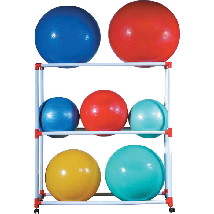 Economy Exercise Ball Rack | Shop by Category Sports Accessories Ball ...