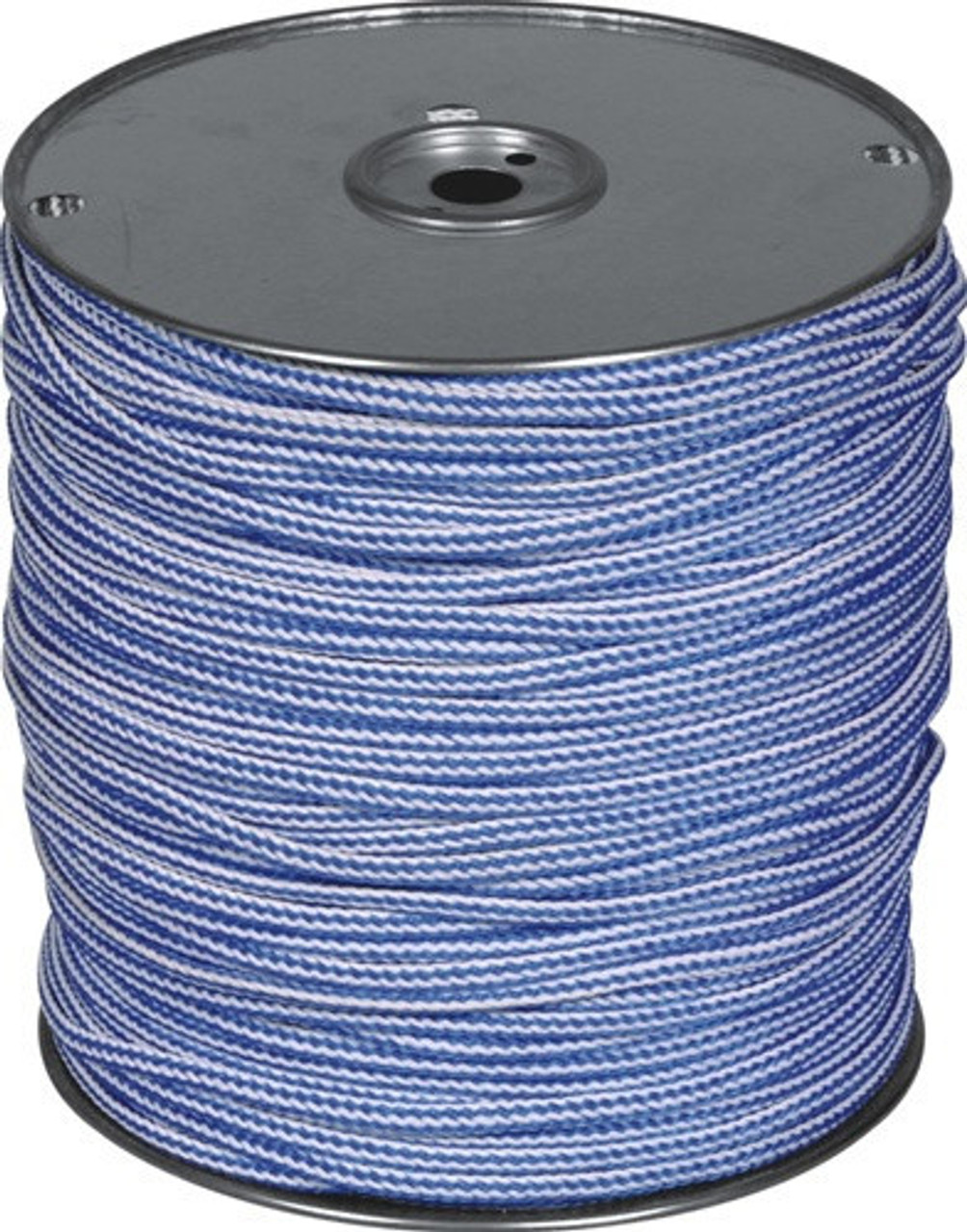 Twist braided rope blue/white..1/4x1000