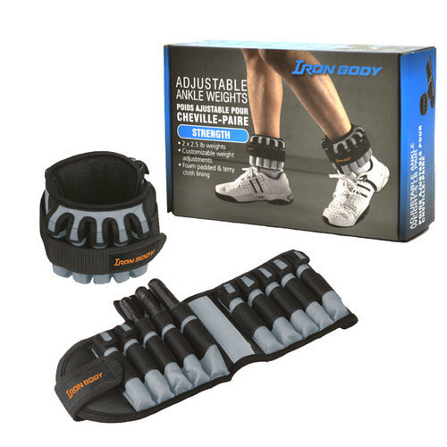 IBF - Deluxe Adjustable Ankle Weights - 5 lbs | Shop by Category ...