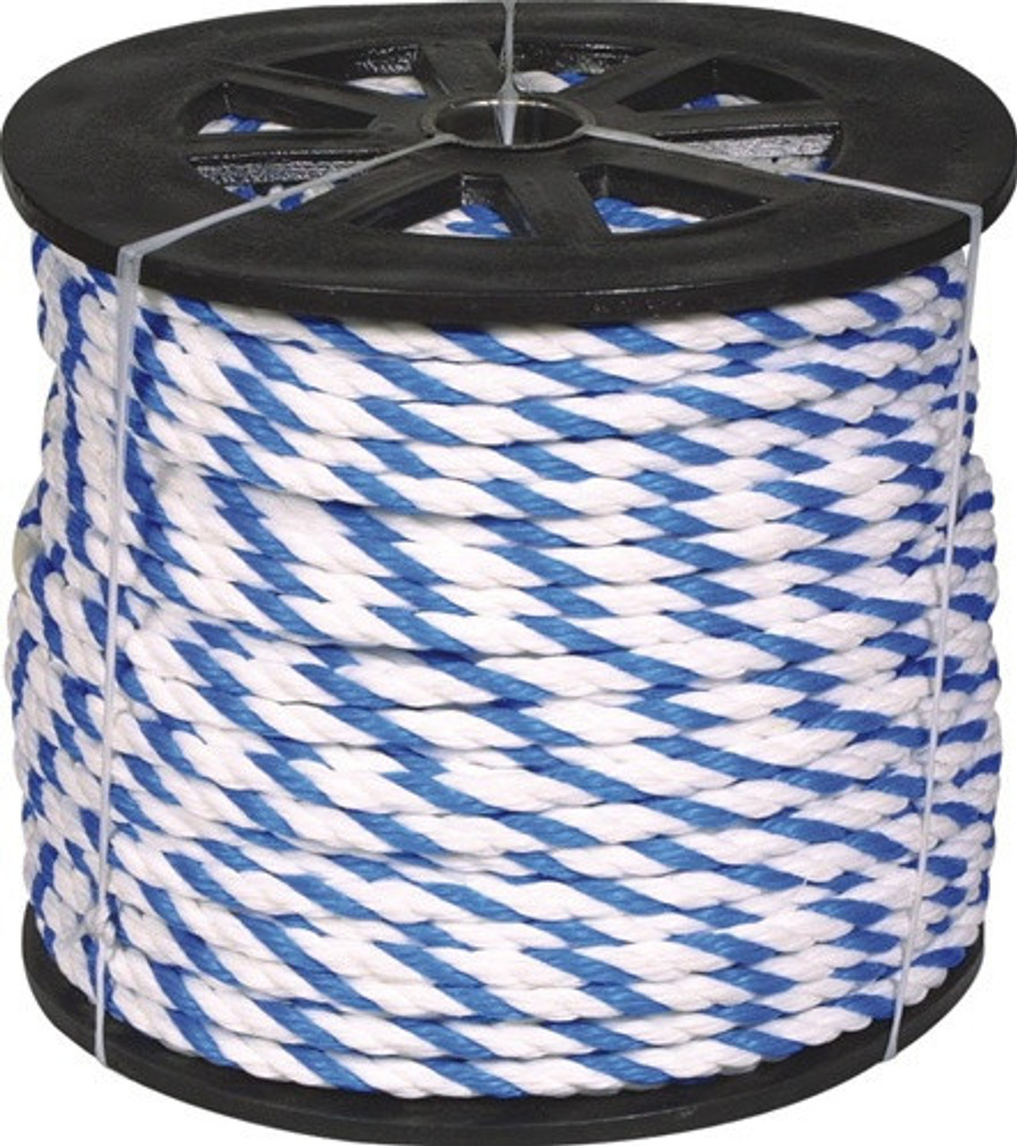 Blue and White aquatic rope (3/8 x 600')