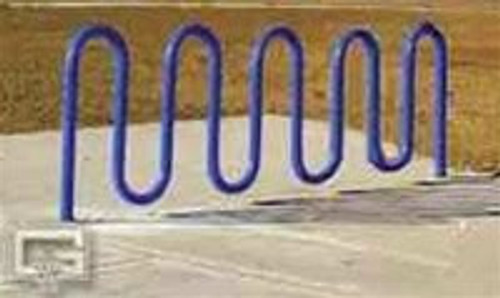 9' 3" Loop-Style Bike Rack, 11 Bikes, Powder Coated (Not in Catalog) 9' 3" Loop-Style Bike Rack, 11 Bikes, Powder Coated (Not in Catalog)