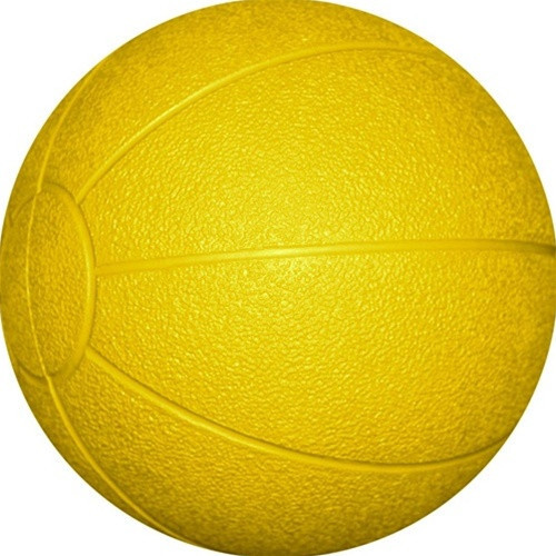 Rubber Medicine Balls - Yellow 3 kg