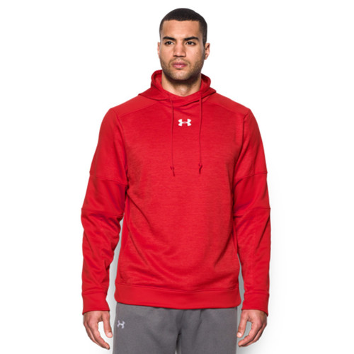 ua men's hustle fleece hoody